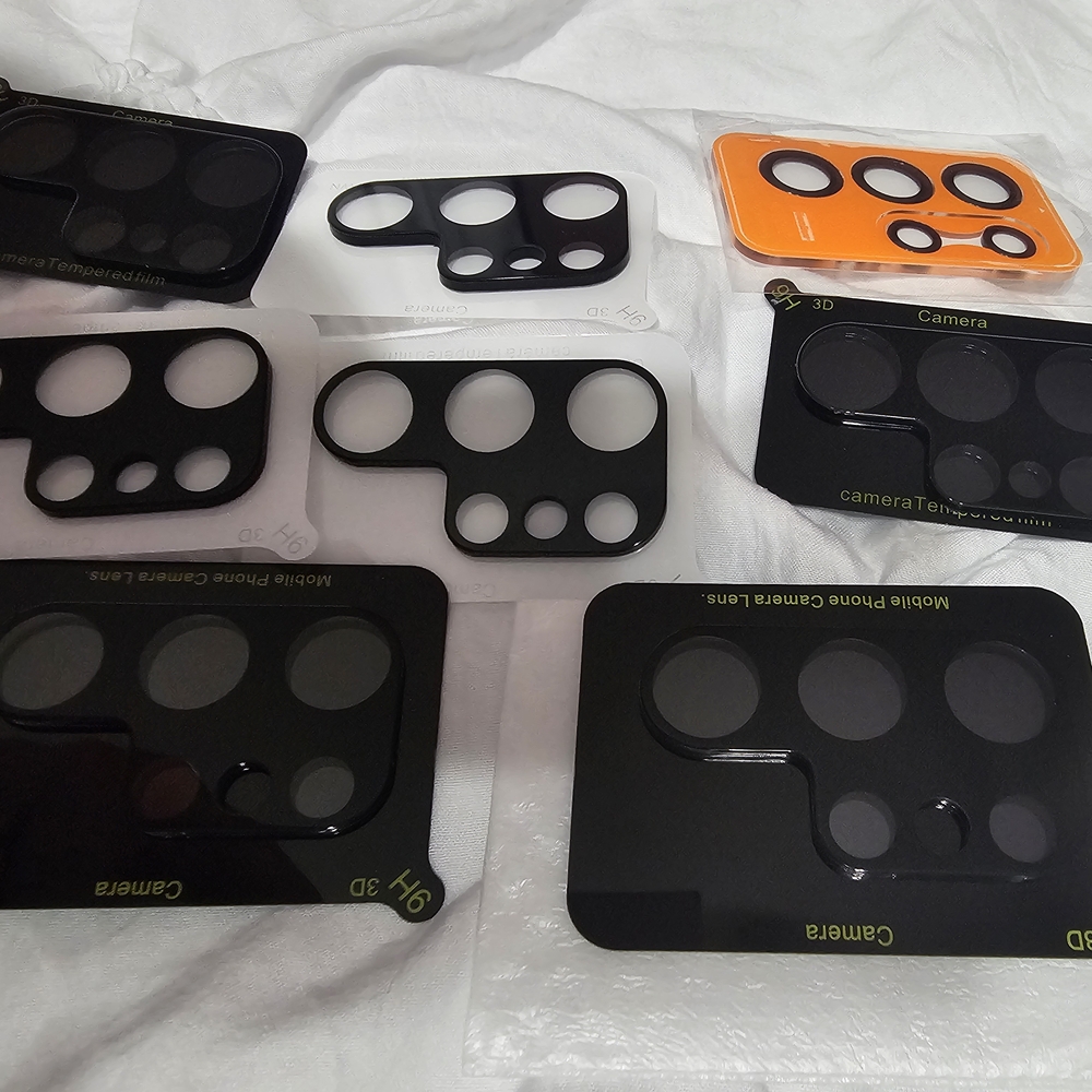 Black and Orange Screen Protectors for Cell Phones